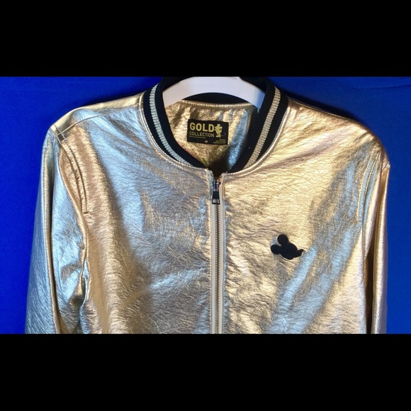 Disney Gold Jacket 90 Years Anniversary (Girls) M - Picture 3 of 8
